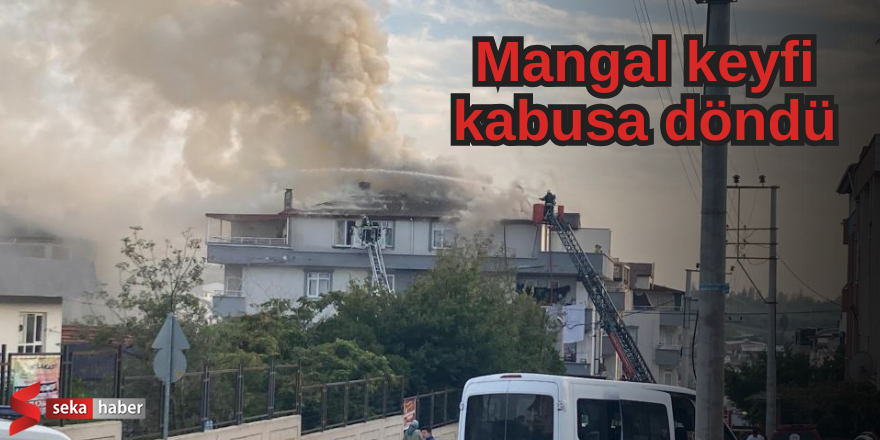 Mangal keyfi kabusa döndü